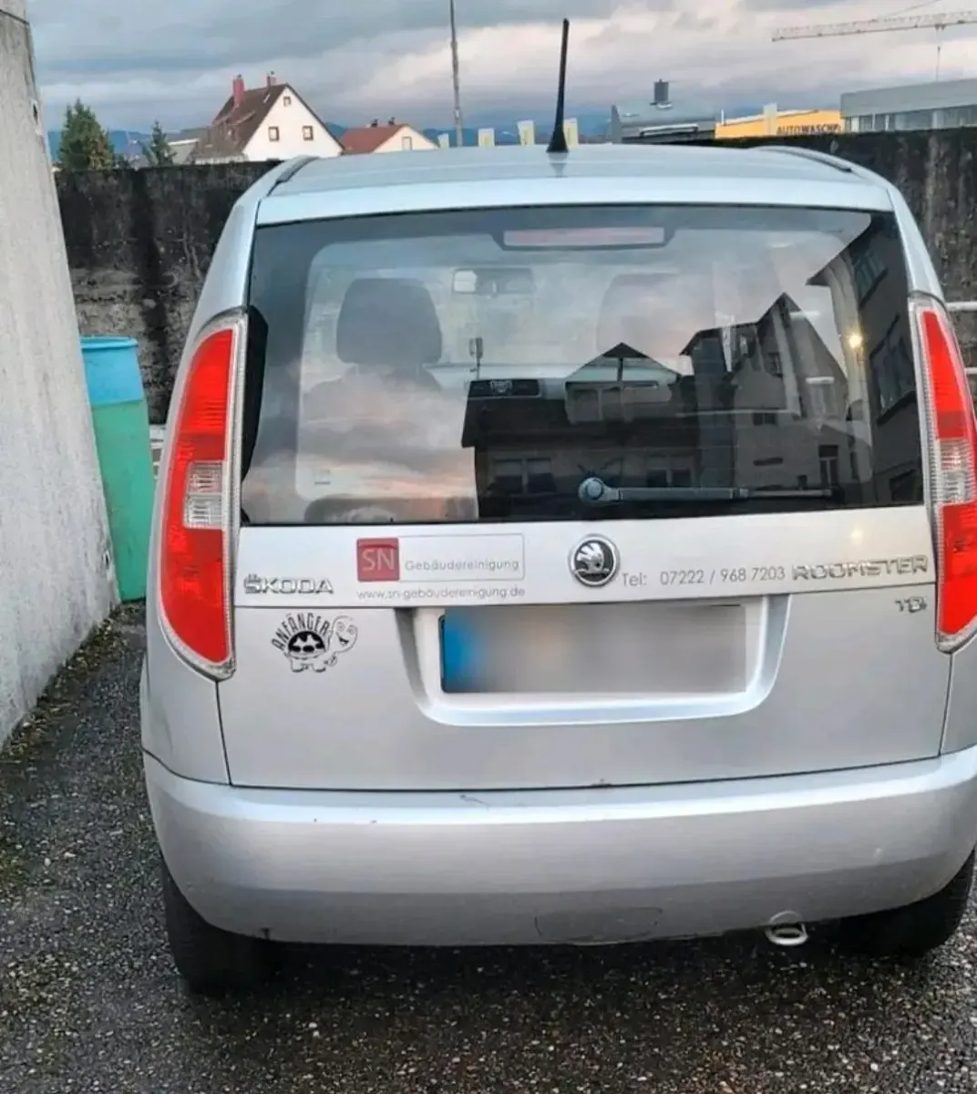 Gebraucht Skoda Roomster 75 PS (55 kW) 2014 Silber Van / Kleinbus