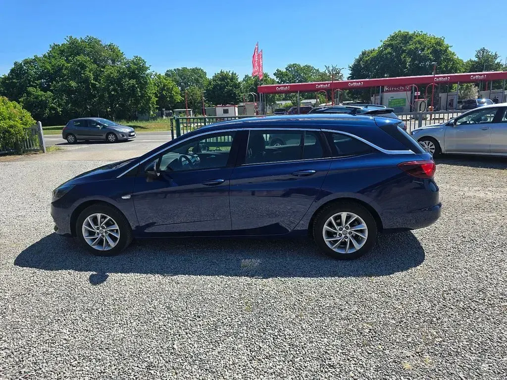 Gebraucht Opel Astra Elegance 110 PS (80 kW) 2021 Blau Kombi