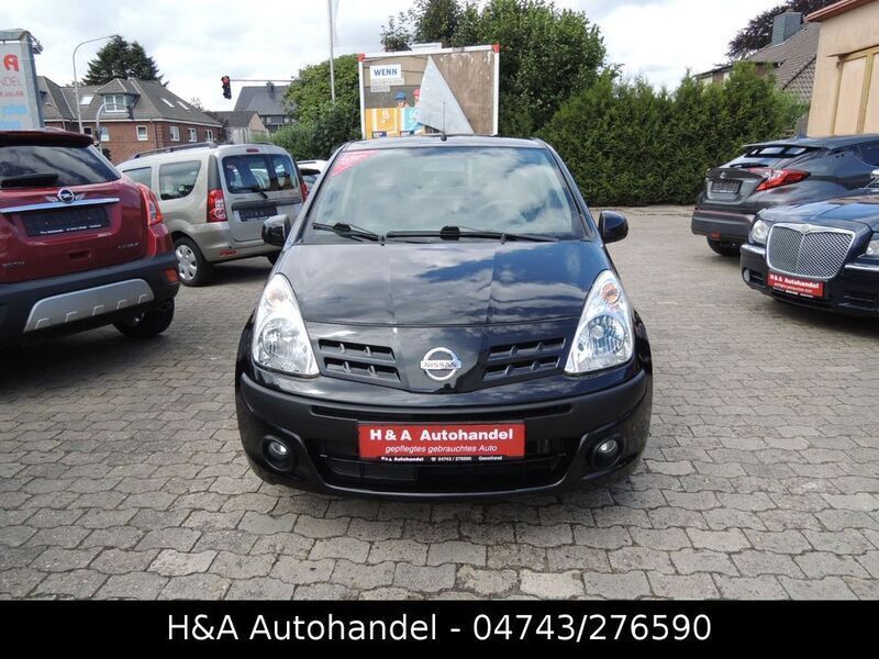 Schwarz Gebraucht 2009 Nissan Pixo Acenta Kleinwagen | 3.799 € (Teuer) - Bild 1/4