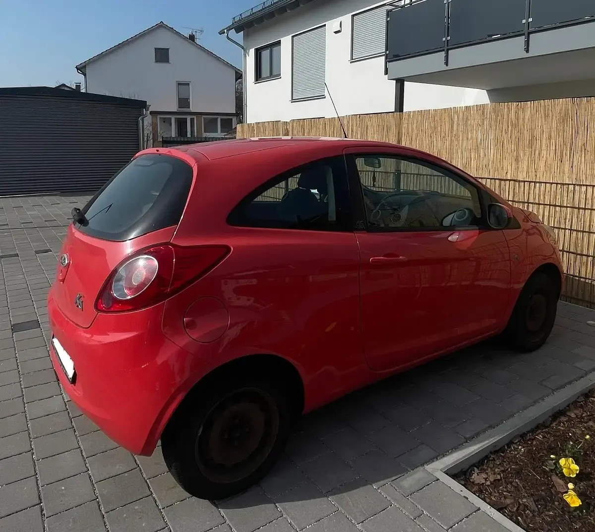 Gebraucht Ford Ka 69 PS (50 kW) 2008 Rot Kleinwagen