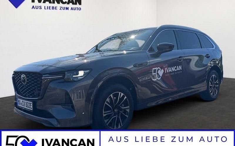 Machine gray Gebraucht 2024 Mazda CX-80 Homura-Line SUV | 51.490 € (Etwas zu teuer) - Bild 1/4