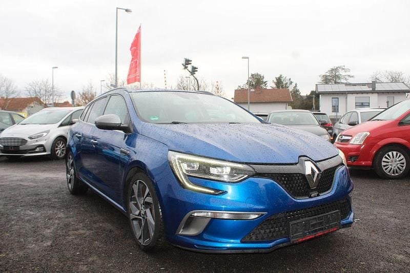 Gebraucht Renault Mégane III GT 205 PS (150 kW) 2016 Blau Limousine