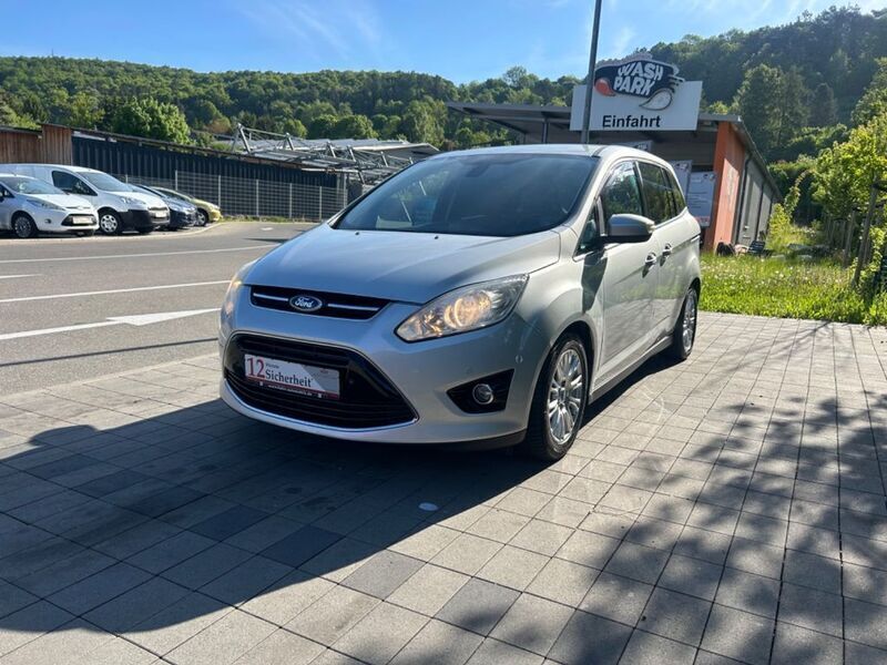 Silber Gebraucht 2012 Ford Grand C-Max Titanium Van / Kleinbus | 7.499 € (Etwas zu teuer) - Bild 1/4