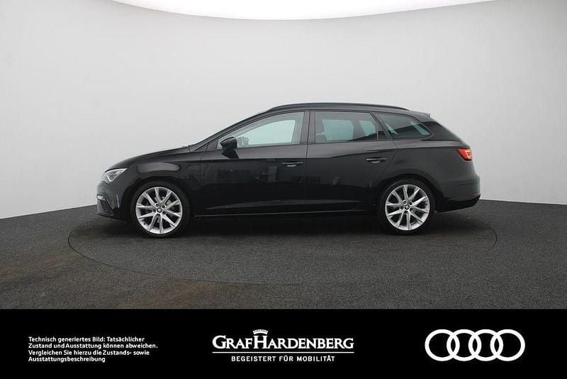 Gebraucht Seat Leon FR 150 PS (110 kW) 2019 Mitternachtsschwarz Kombi