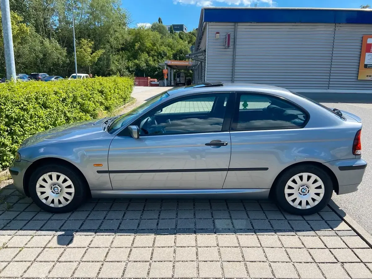 Gebraucht BMW 316 Compact 116 PS (85 kW) 2005 Silber Kleinwagen