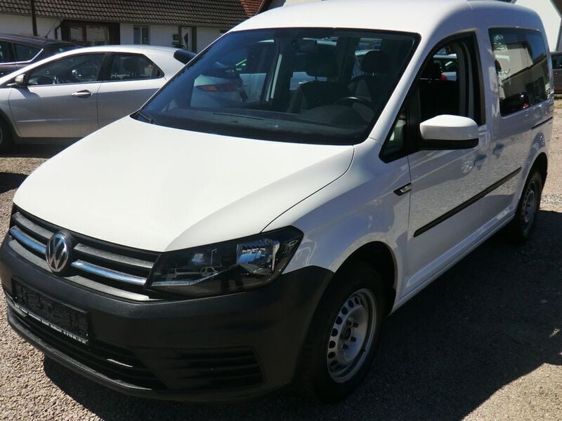 Gebraucht VW Caddy Trendline 75 PS (55 kW) 2017 Weiß Van / Kleinbus