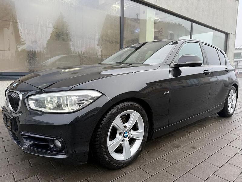 Schwarz Gebraucht 2015 BMW 120 Sport Line Kleinwagen | 10.990 € (Fairer Preis) - Bild 1/4