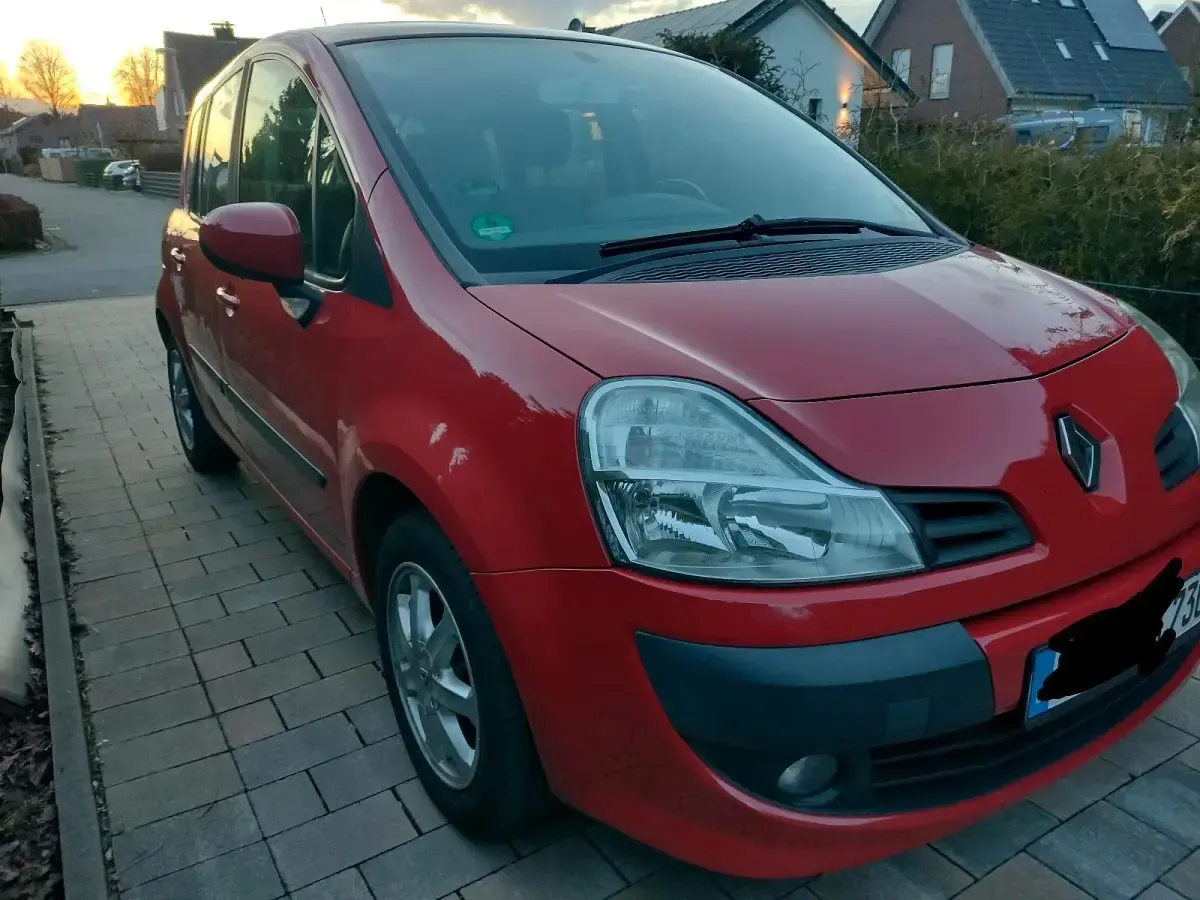Gebraucht Renault Grand Modus 86 PS (63 kW) 2010 Rot Van / Kleinbus
