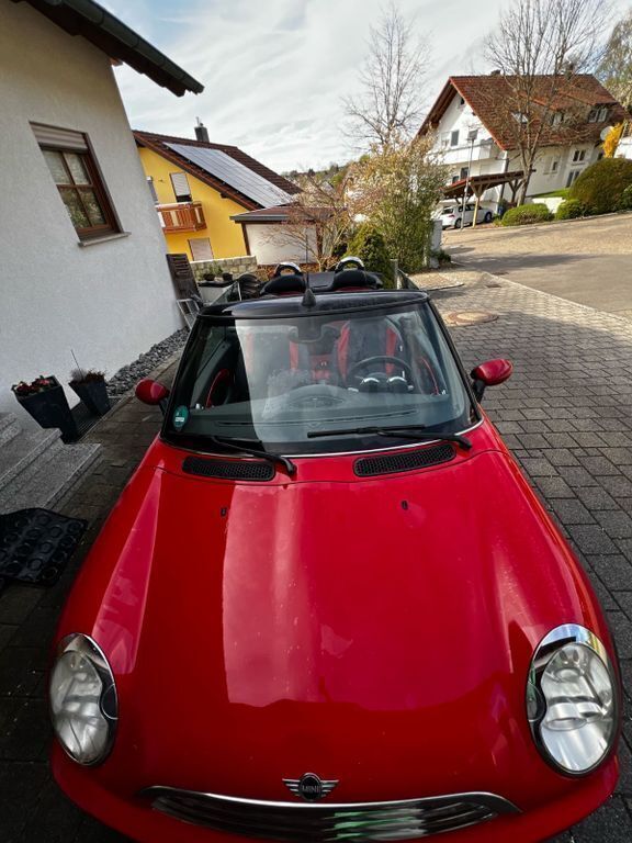 Rot Gebraucht 2005 Mini Cooper Cabriolet Cabrio | 1.500 € (Superpreis) - Bild 1/4