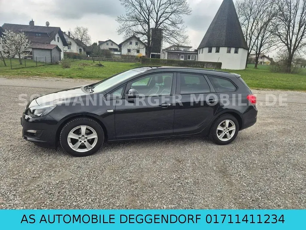 Gebraucht Opel Astra Style 120 PS (88 kW) 2015 Schwarz Kombi