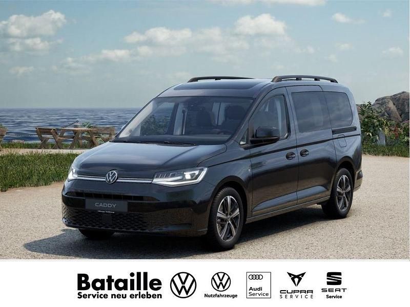 Schwarz Neu 2025 VW Caddy Maxi Life Dark Label Van / Kleinbus | 42.965 € (Fairer Preis) - Bild 1/4