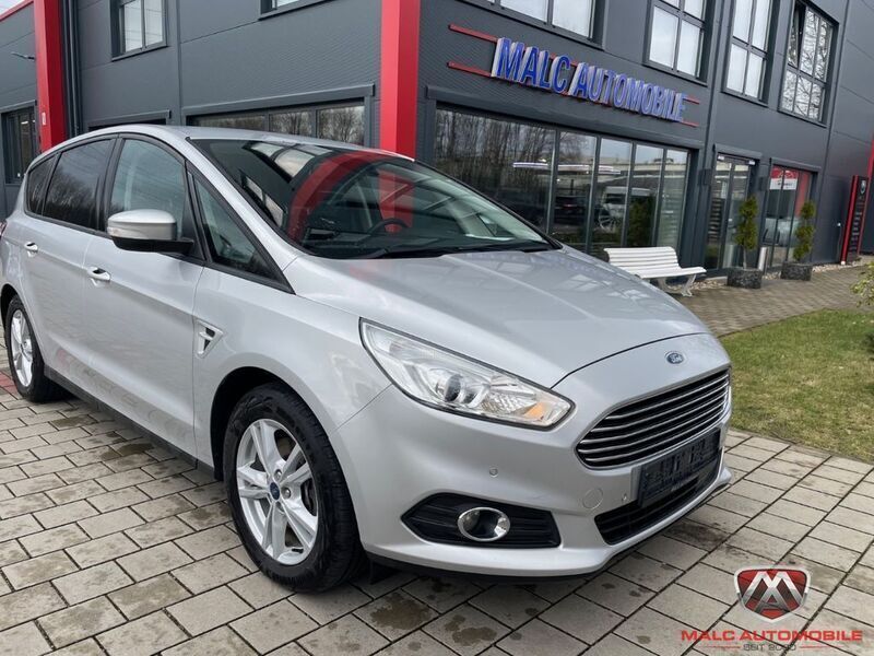 Silber Gebraucht 2017 Ford S-MAX Business Edition Van / Kleinbus | 9.499 € (Fairer Preis) - Bild 1/4