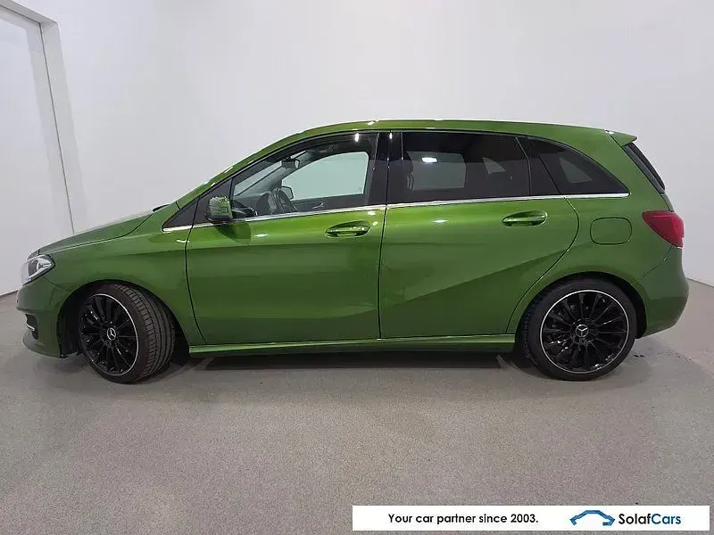 Gebraucht Mercedes B180 109 PS (80 kW) 2017 Grün Van / Kleinbus