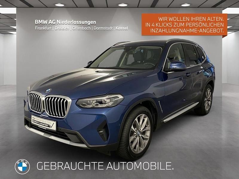 Blau Gebraucht 2022 BMW X3 Sport Line SUV | 37.880 € (Superpreis) - Bild 1/4