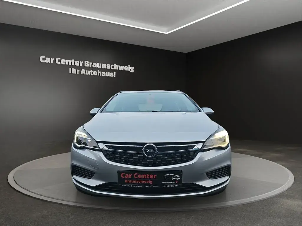 Gebraucht Opel Astra Edition 110 PS (80 kW) 2018 Silber Kombi