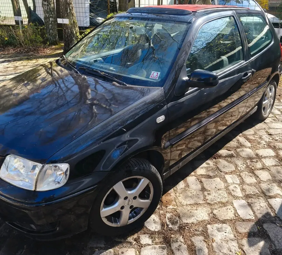 Gebraucht VW Polo 60 PS (44 kW) 2000 Schwarz Kleinwagen