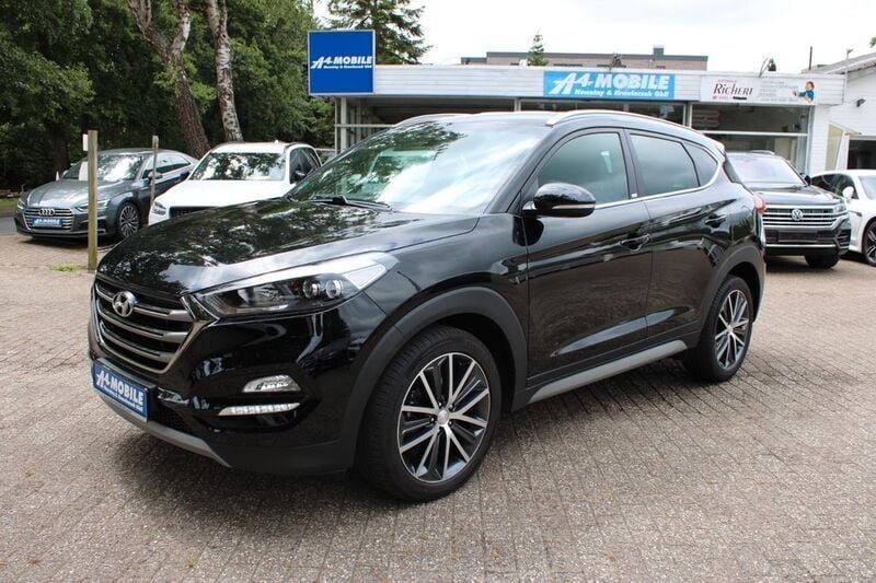 Schwarz Gebraucht 2018 Hyundai Tucson Passion SUV | 19.499 € (Fairer Preis) - Bild 1/4