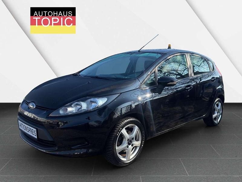 Gebraucht Ford Fiesta Trend 82 PS (60 kW) 2009 Pantherschwarz metallic Kleinwagen