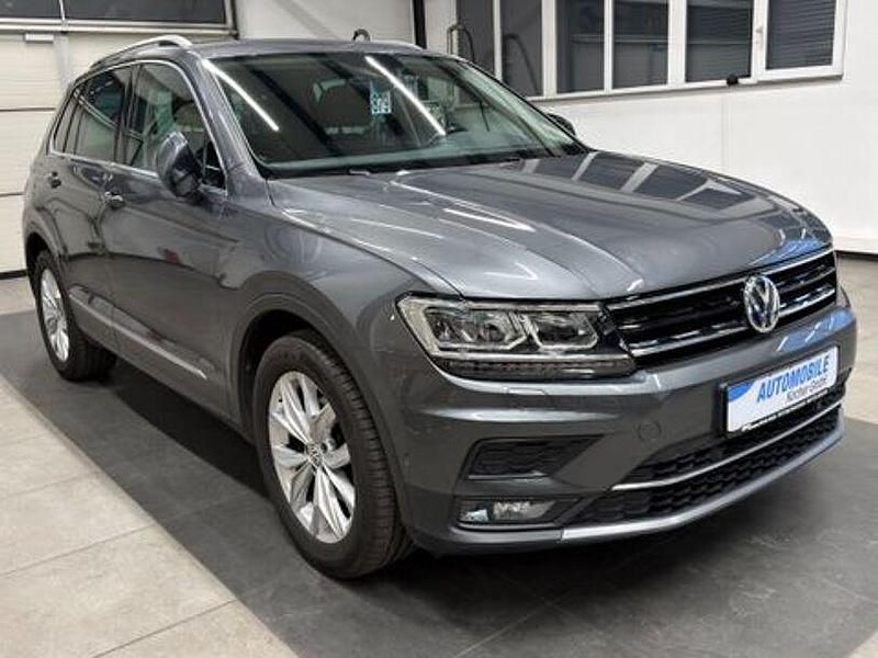 Second-hand VW Tiguan Highline 150 CP (110 kW) 2019 Gri SUV