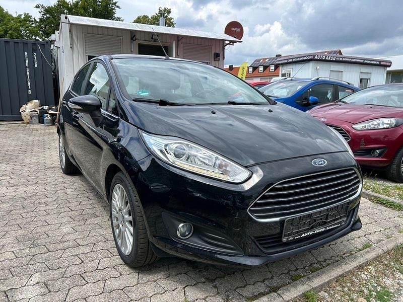 Schwarz Gebraucht 2014 Ford Fiesta Titanium Kleinwagen | 4.600 € (Superpreis) - Bild 1/4