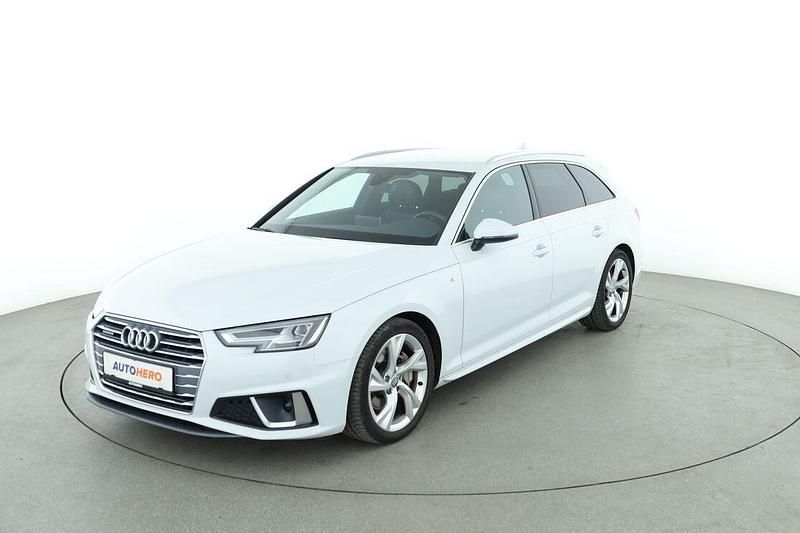 Weiß Gebraucht 2018 Audi A4 Sport Kombi | 24.740 € (Teuer) - Bild 1/3