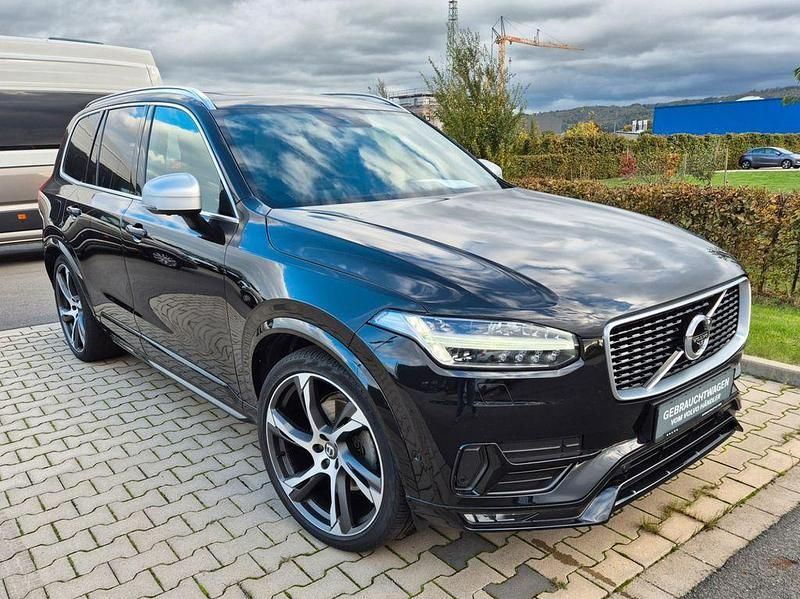 Schwarz Gebraucht 2018 Volvo XC90 R-Design SUV | 34.850 € (Etwas zu teuer) - Bild 1/4