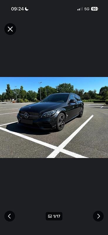 Grau Gebraucht 2020 Mercedes C300e AMG Kombi | 24.500 € (Fairer Preis) - Bild 1/4