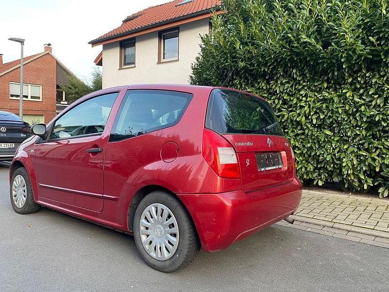 Gebraucht Citroën C2 73 PS (53 kW) 2009 Rot Kleinwagen