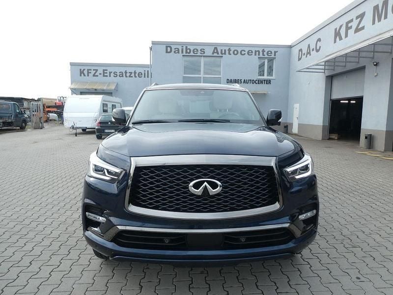 Blau Gebraucht 2022 Infiniti QX80 SUV | 41.500 € - Bild 1/4