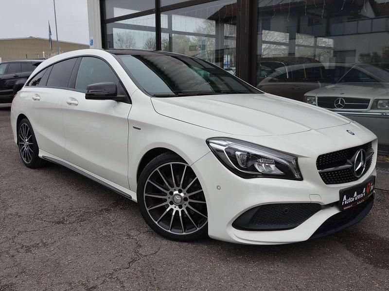 Gebraucht Mercedes CLA200 AMG 156 PS (114 kW) 2017 Calcitweiss  unilack Kombi