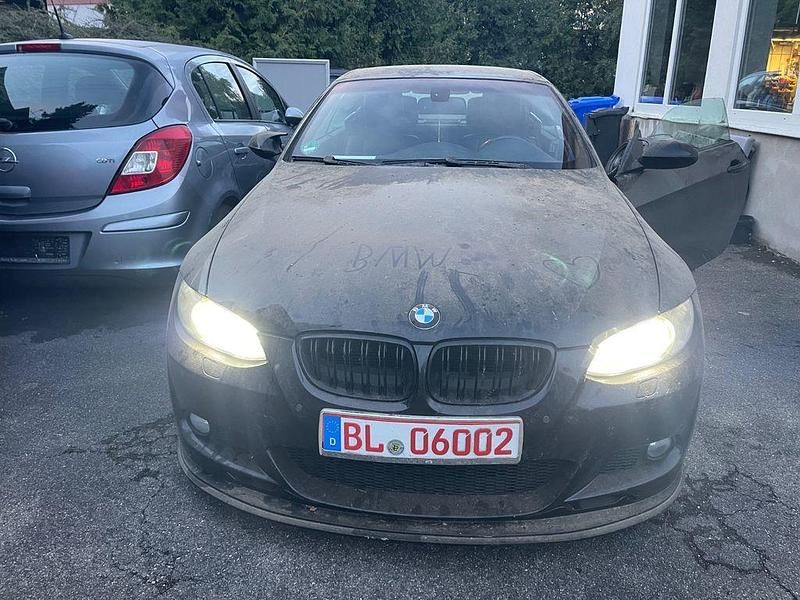 Schwarz Gebraucht 2007 BMW 335 Cabriolet Sport Line Cabrio | 13.900 € (Superpreis) - Bild 1/4
