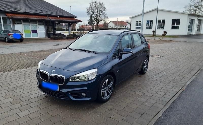 Gebraucht BMW 218 Active Tourer Efficient Dynamics 136 PS (100 kW) 2017 Blau Van / Kleinbus