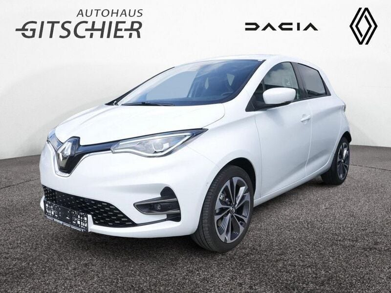 Arktisweiß (weiß) Gebraucht 2022 Renault Zoe Intens Kleinwagen | 16.300 € (Guter Preis) - Bild 1/4