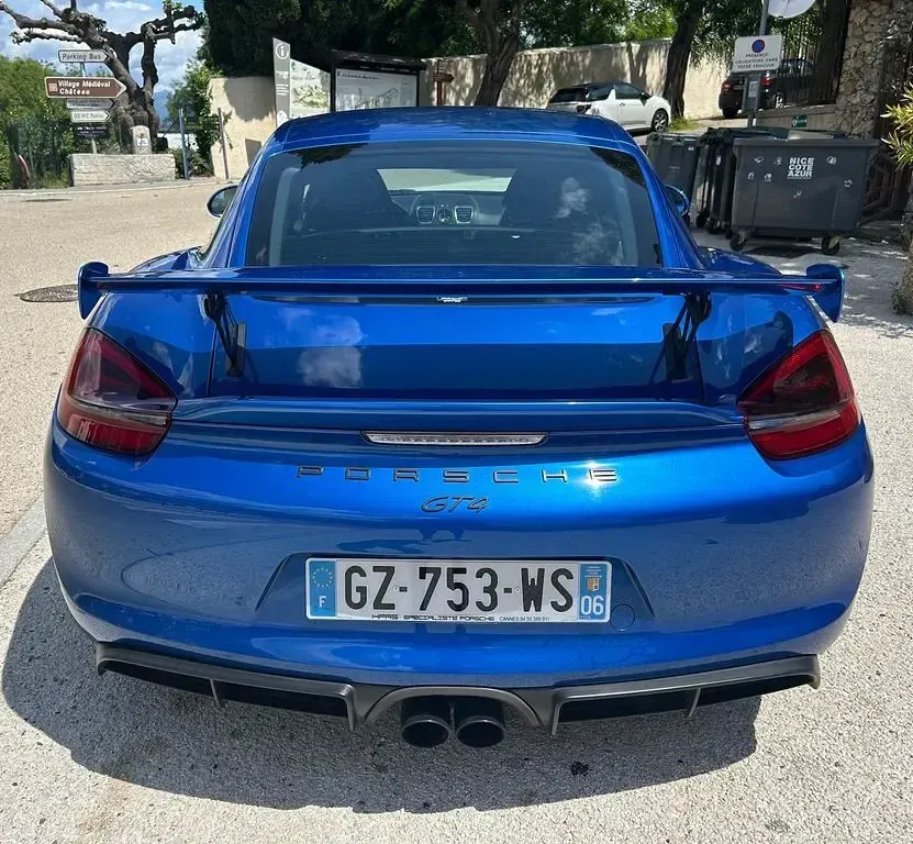 Gebraucht Porsche Cayman GT4 385 PS (283 kW) 2015 Blau Coupé