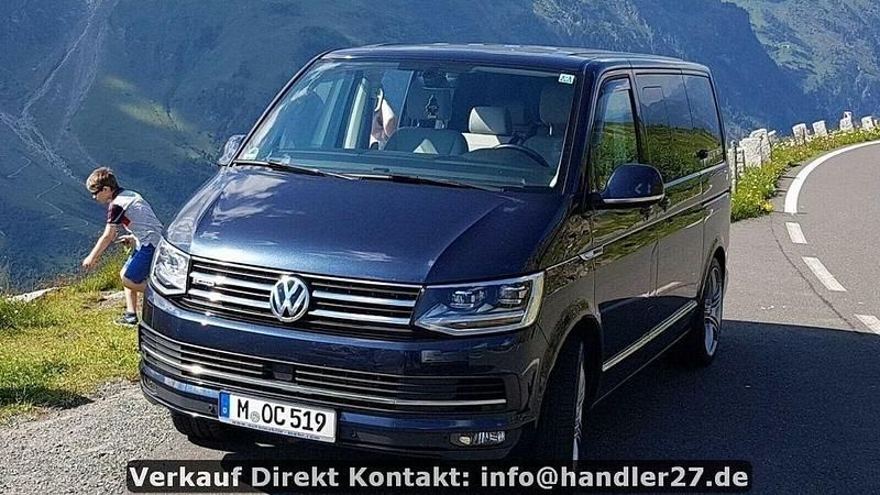 Gebraucht VW T6 Highline 204 PS (150 kW) 2015 Blau Van