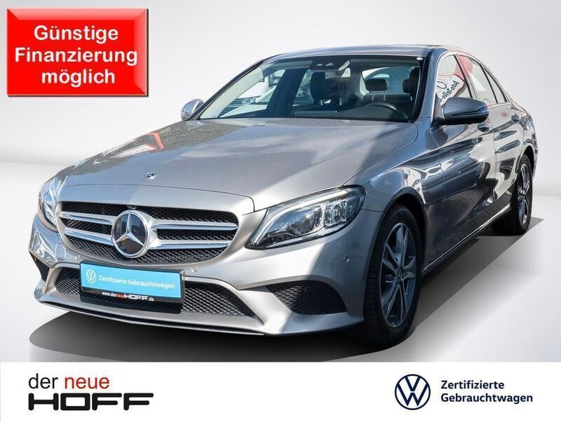 Silber Gebraucht 2019 Mercedes C180 Avantgarde Limousine | 23.975 € (Fairer Preis) - Bild 1/4