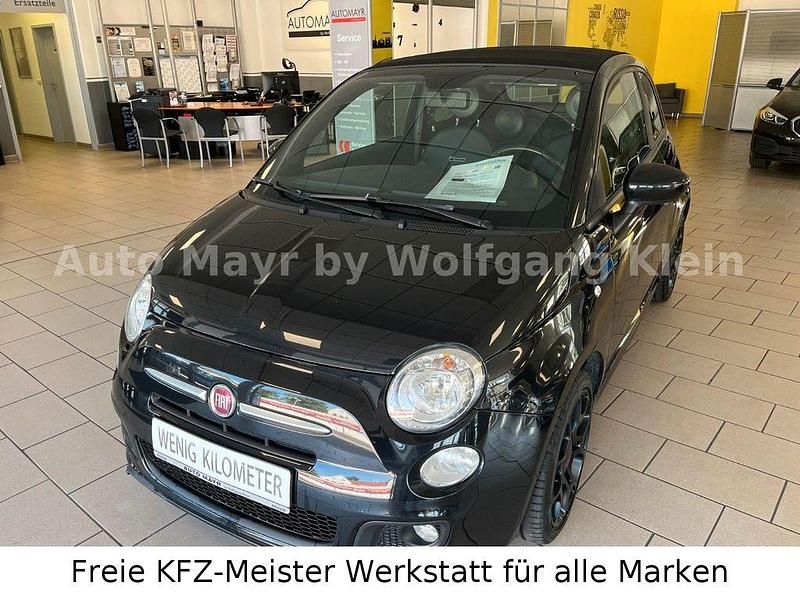 Schwarz Gebraucht 2014 Fiat 500S S Cabrio | 8.480 € (Fairer Preis) - Bild 1/4