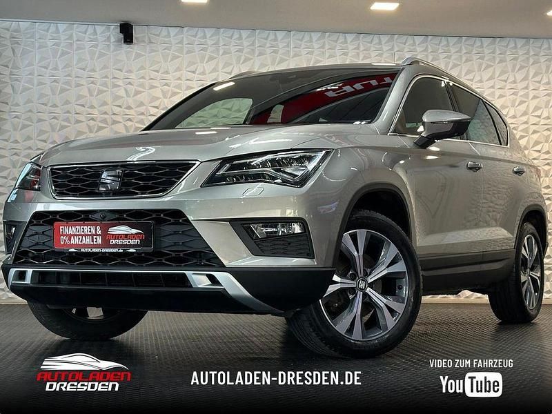 Cappuccino beige metallic Gebraucht 2017 Seat Ateca XCELLENCE SUV | 17.499 € (Fairer Preis) - Bild 1/4