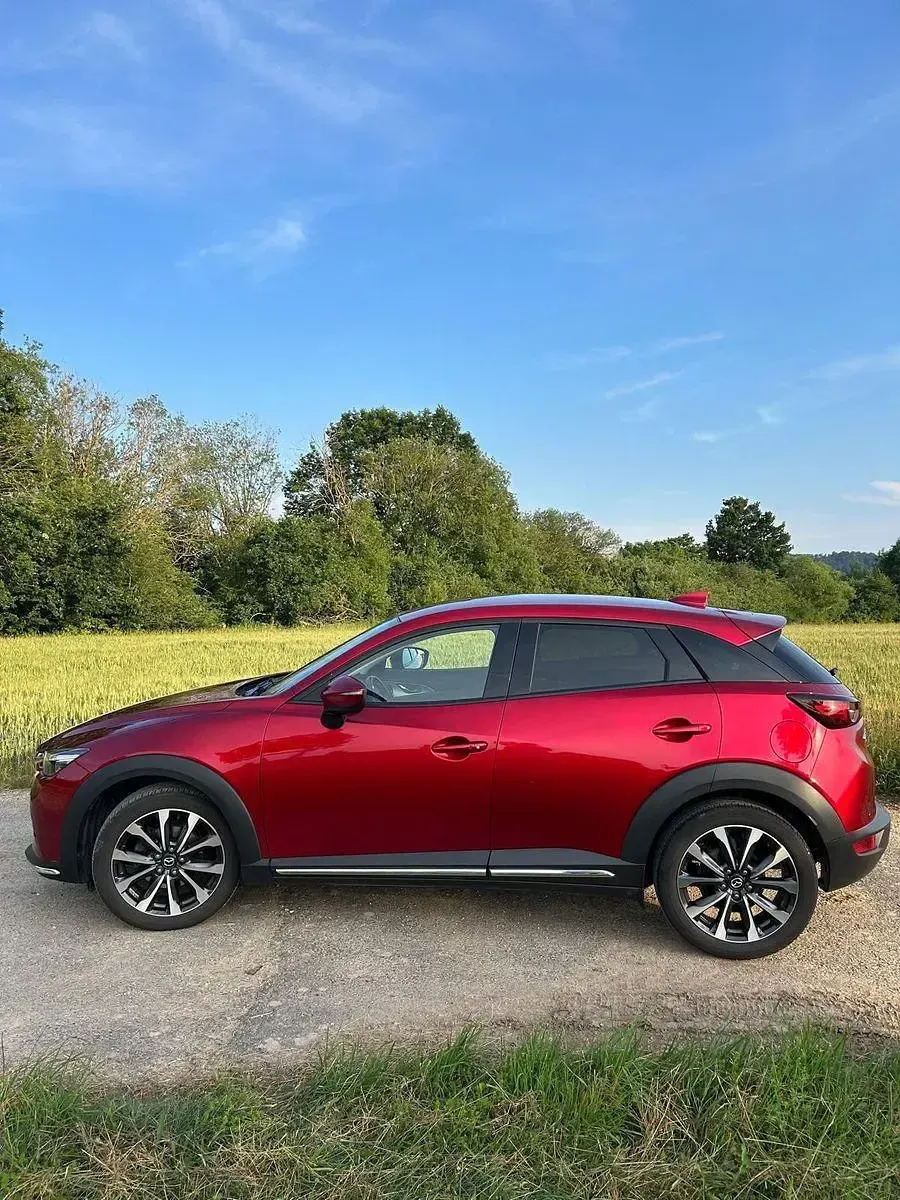 Gebraucht Mazda CX-3 Sports-Line 121 PS (88 kW) 2019 Rot SUV