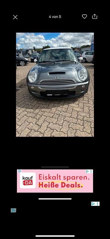 Gebraucht Mini Cooper S 163 PS (119 kW) 2005 Silber Kleinwagen
