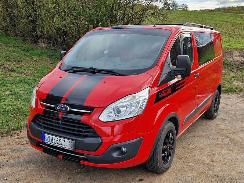 Usata Ford Transit Custom 170 CV (125 kW) 2017 Rosso Monovolume