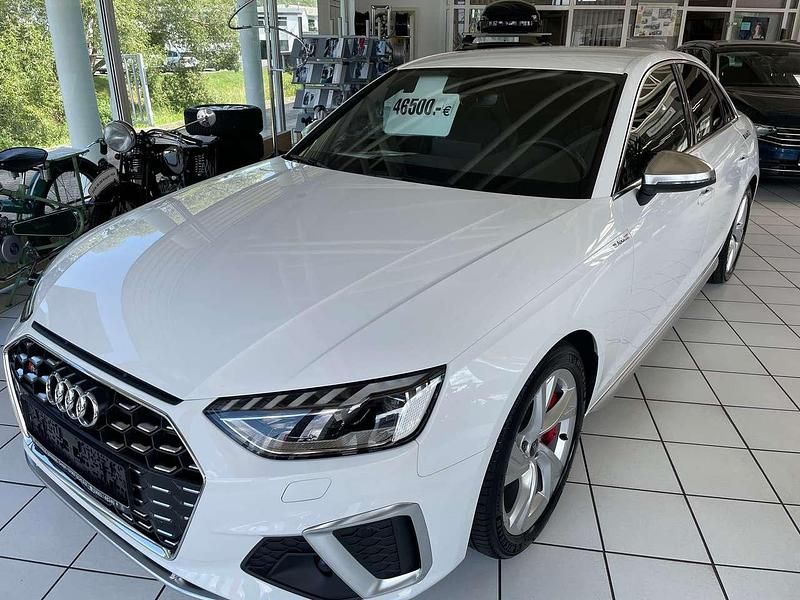 Ibisweiß Gebraucht 2021 Audi S4 S-Line Limousine | 43.000 € (Fairer Preis) - Bild 1/4
