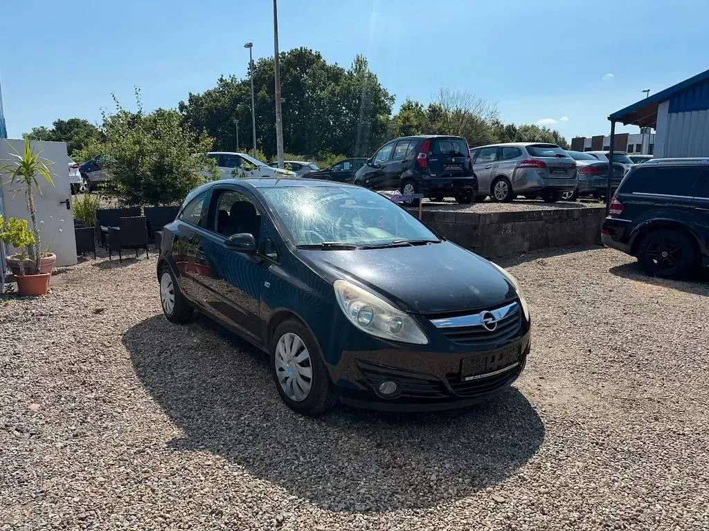 Gebraucht Opel Corsa Catch Me 60 PS (44 kW) 2007 Schwarz Kleinwagen