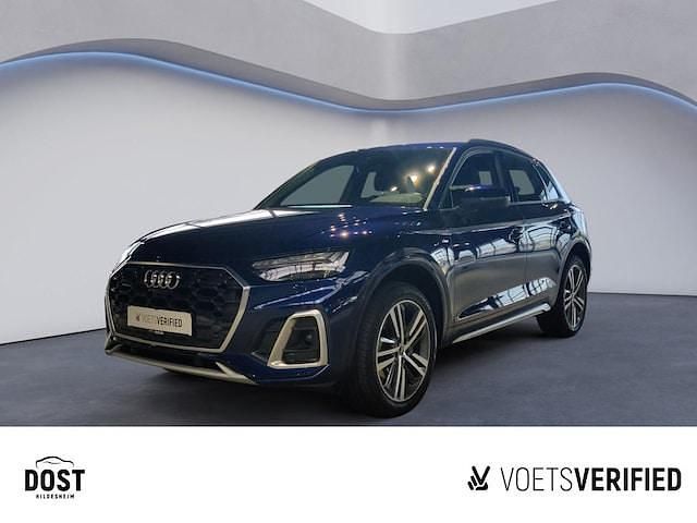Gebraucht Audi Q5 S-Line 265 PS (194 kW) 2022 Navarrablau metallic SUV