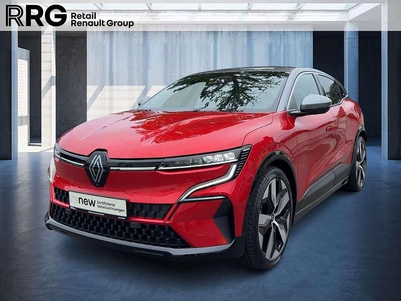 Rot nnp + grau kqg Gebraucht 2023 Renault Megane E-Tech Techno Kleinwagen | 27.430 € - Bild 1/3
