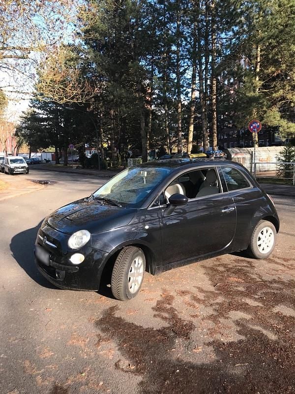 Gebraucht Fiat 500 69 PS (50 kW) 2013 Schwarz Kleinwagen