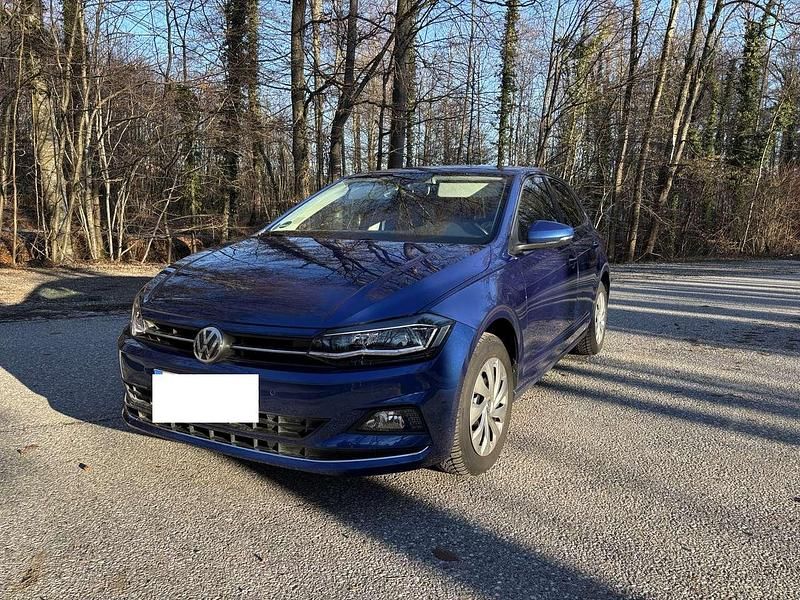 Gebraucht VW Polo Highline 116 PS (85 kW) 2018 Blau Kleinwagen