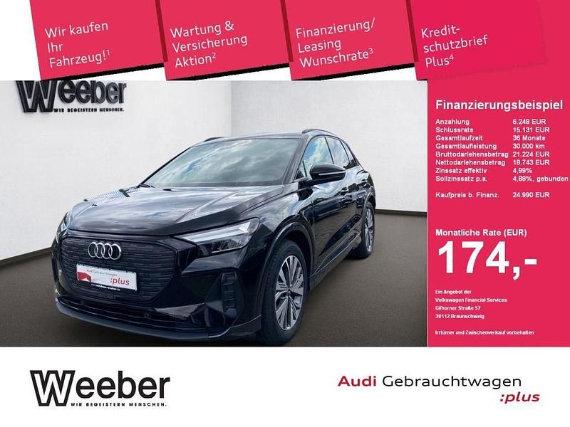 Mythosschwarz (metallic) Gebraucht 2022 Audi e-tron Basis SUV | 23.910 € (Fairer Preis) - Bild 1/4