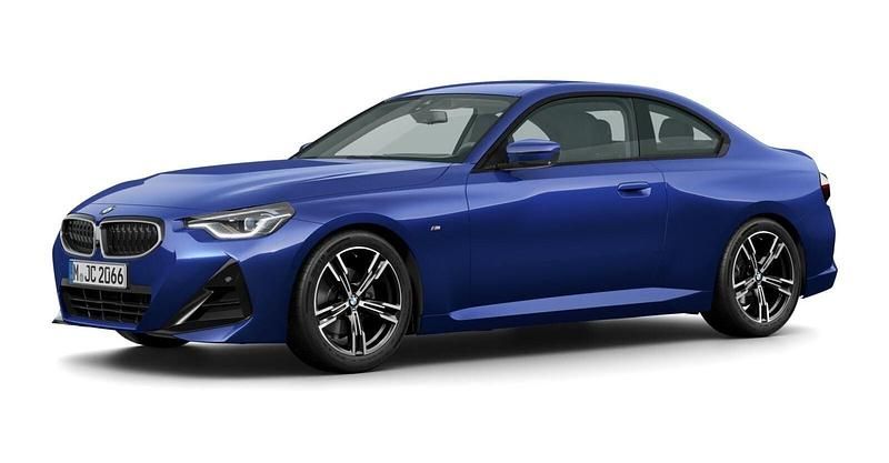 Blau Gebraucht 2024 BMW 230 Shadowline Coupé | 45.137 € (Superpreis) - Bild 1/4