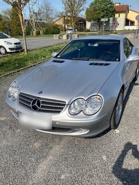 Gebraucht Mercedes SL500 306 PS (225 kW) 2002 Silber Cabrio